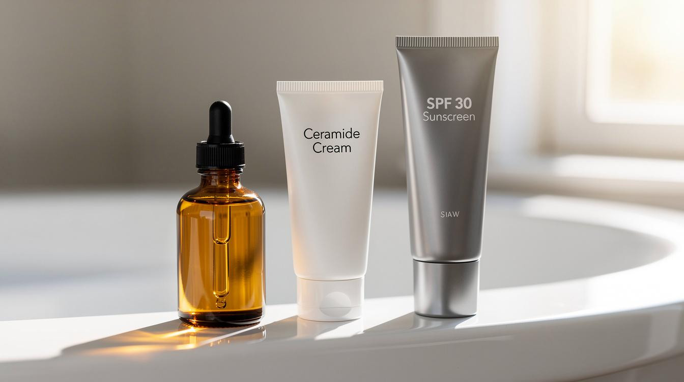 Mit 47 zehn Seren probiert, eine Dermatologin nannte den einen Wirkstoff dahinter