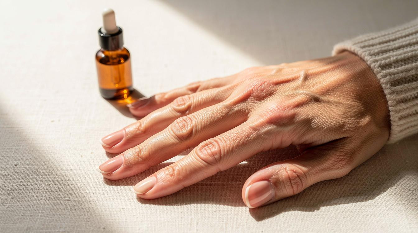Mit 53 brueche meine Naegel staendig, eine Dermatologin nannte den einen Grund
