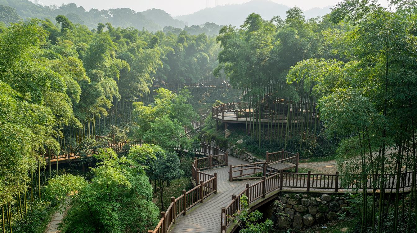 8:30 Uhr fressen die Pandas in Chengdu, danach gehoert die Stadt der Kueche