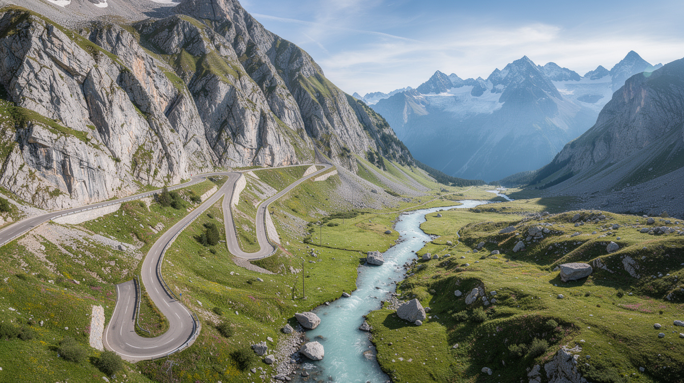 2.109 Meter Pass hält die Reisebusse ab, deshalb bleibt dieses Alpental still