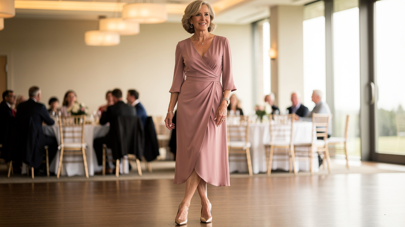 Mit 57 das falsche Kleid zur Hochzeit getragen, die Fotos zeigten 3 Schnittfehler
