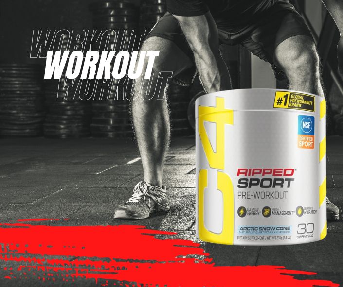 c4 ripped pre workout product