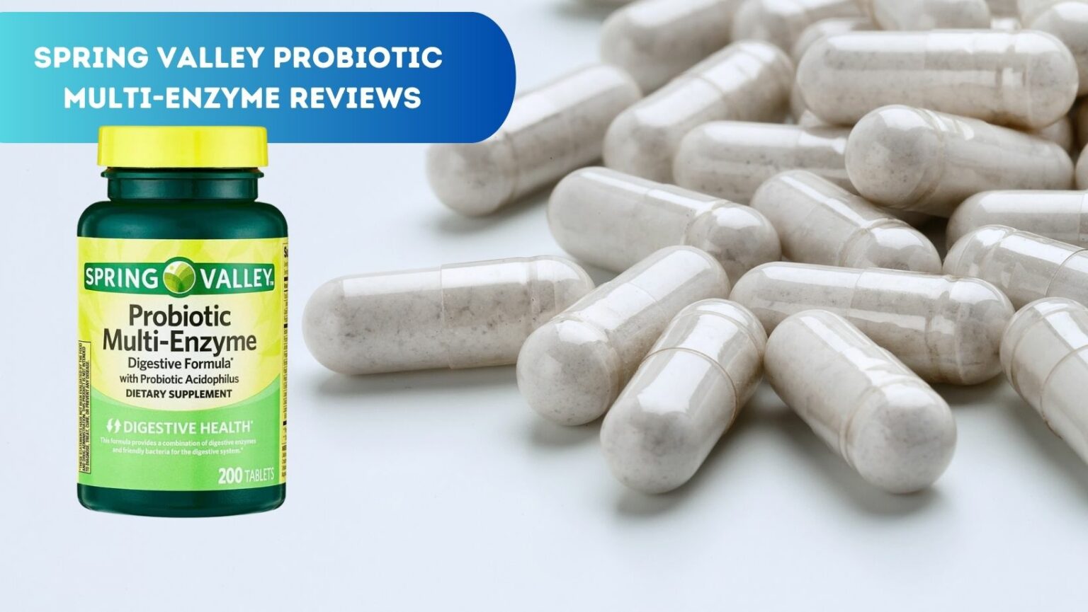 Spring Valley Probiotic MultiEnzyme Your Guide to Optimized Digestion