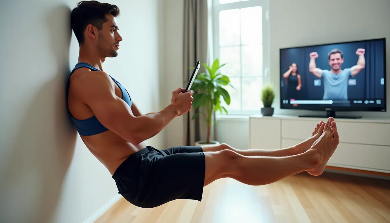 Wall Sit YouTube Challenge: 7 Benefits for Fitness | Journee