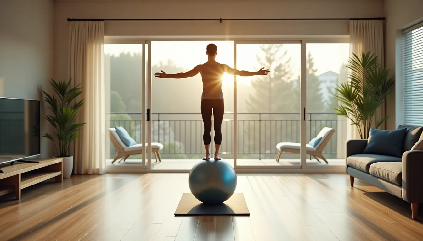 Stability Ball Workout: 30-Day Fitness Journey Results | Journee