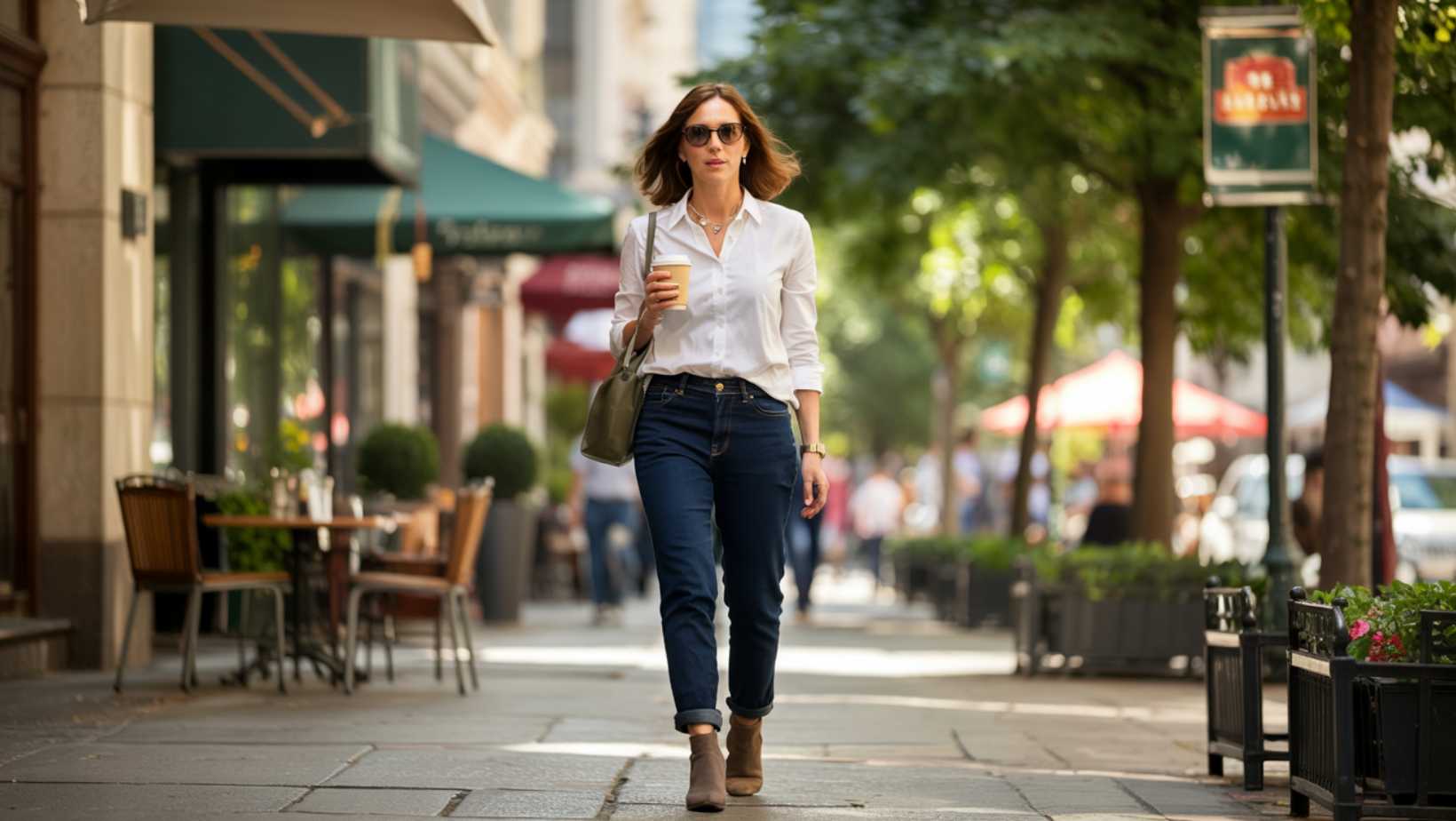 I tossed skinny jeans at 48 for these straight-leg styles that instantly flattened my tummy