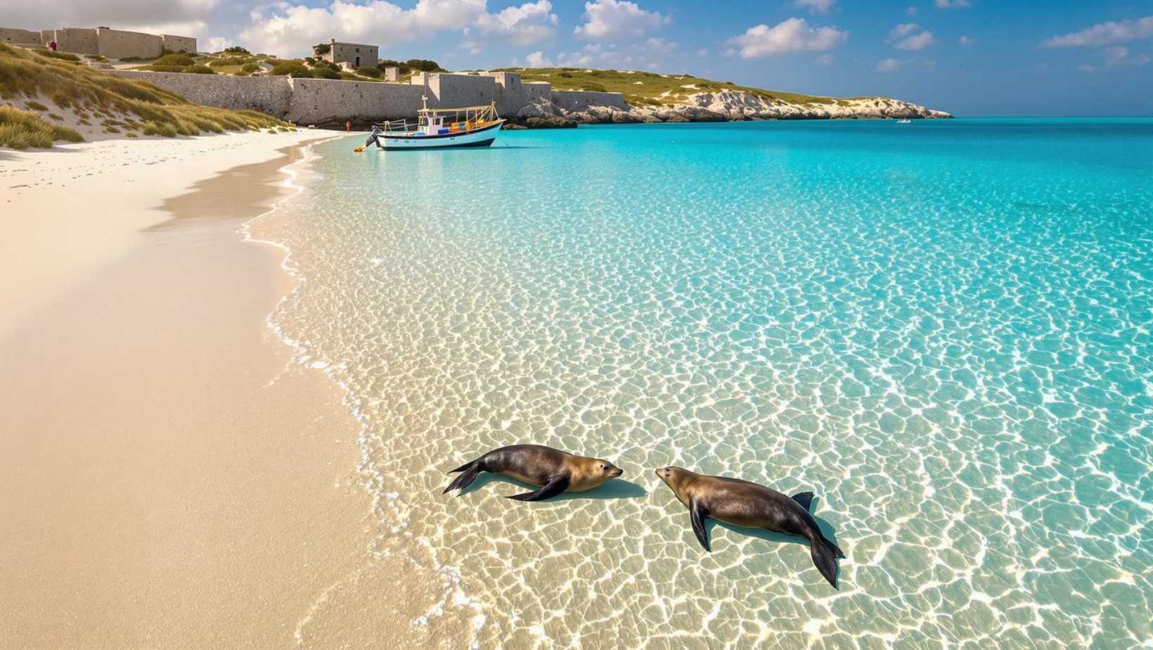 This tiny island just 28 miles off England has Caribbean-blue waters and white beaches (locals call it Britain's secret paradise)