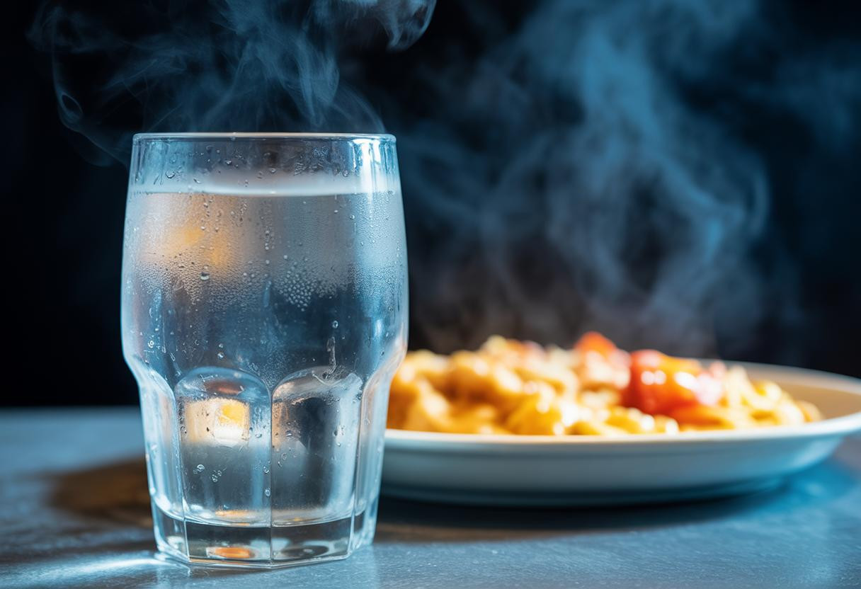 Drinking ice water after meals slows digestion by 40% for 15 minutes, new research finds
