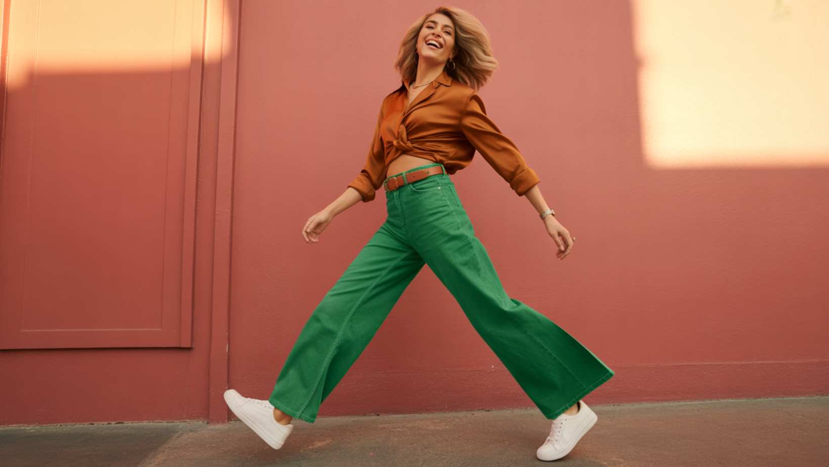 I Wore Skinny Jeans for 20 Years - Here's What Happened When I Finally Tried Wide Leg at 46