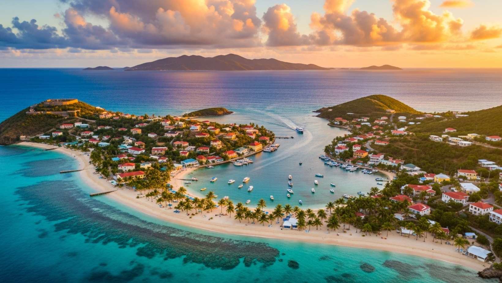 The only U.S. Virgin Island where cruise ships can't anchor has Caribbean's best-kept beach