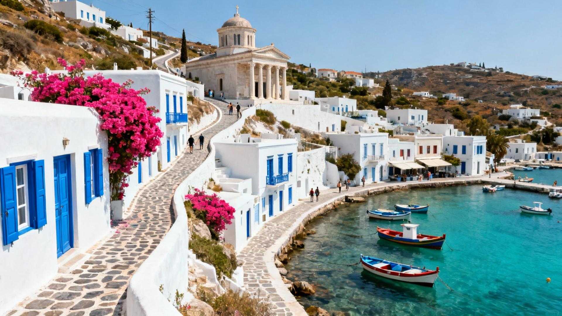 We explored 900 Greek islands in 20 years and this 21,000-resident Cyclades capital where rebetiko blues cost €12 and locals still outnumber tourists