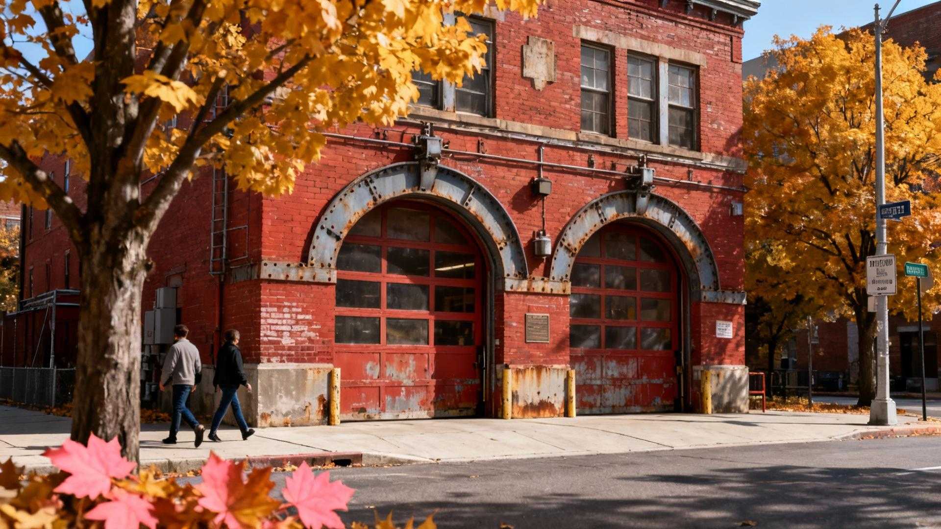 This Brooklyn firehouse conversion is actually 20 minutes from JFK—1903 industrial lofts cost $200 vs Manhattan's $500 marble towers