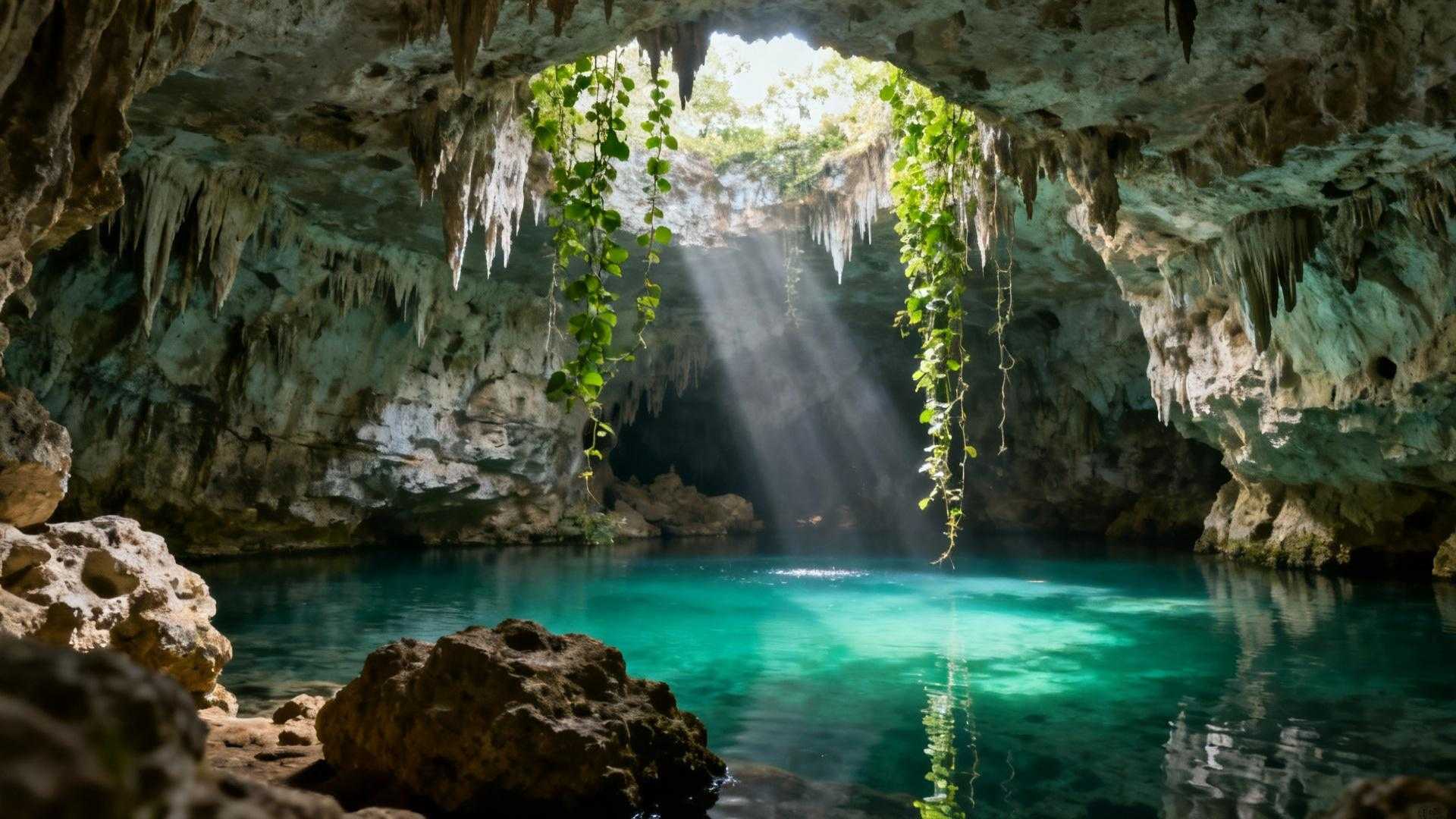 The 60-foot cenote at Chichen Itza where Maya shamans conduct ceremonies 2 million tourists never witness
