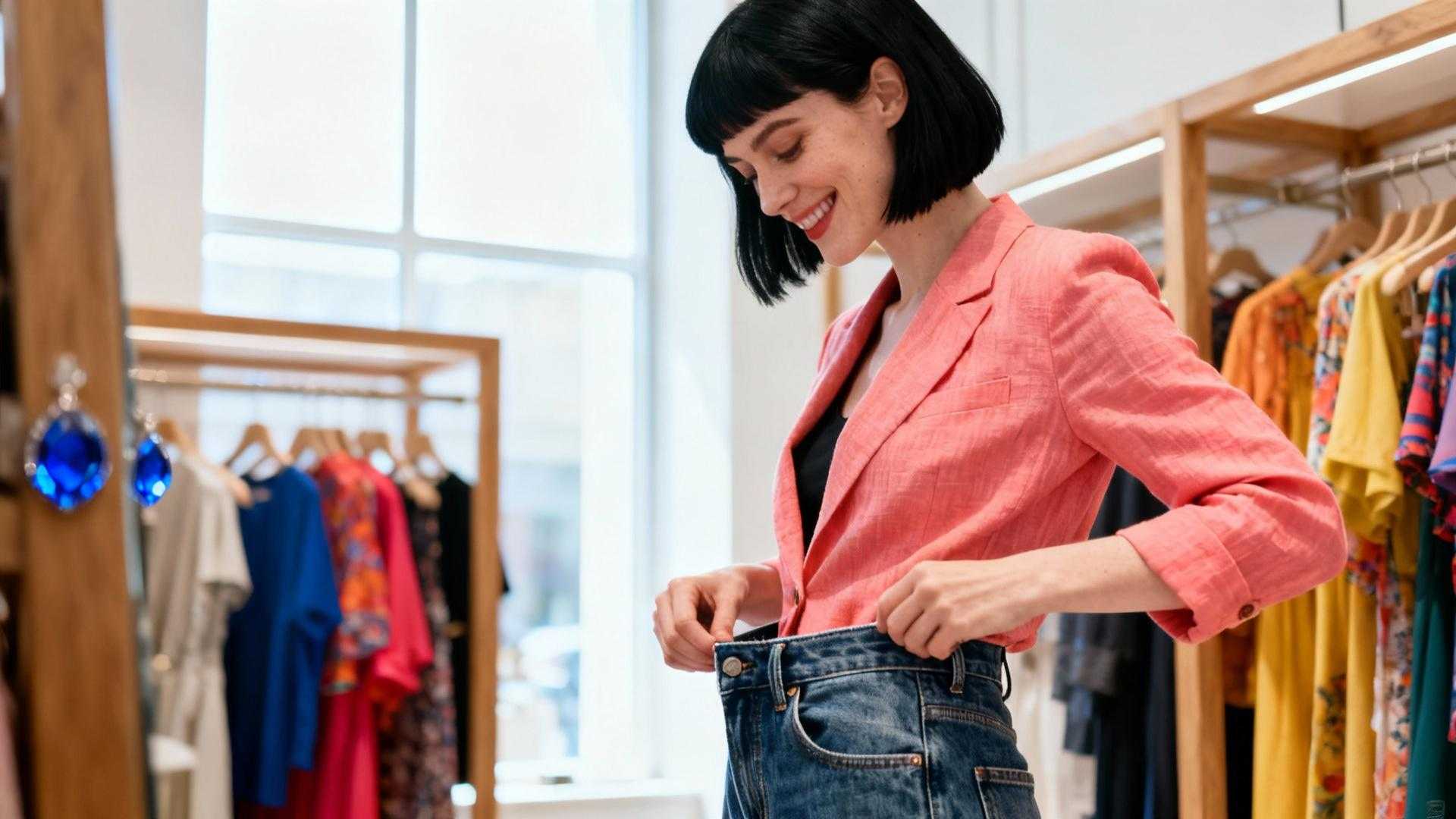 Neither skinny nor wide-leg: barrel jeans flatter 78% of body types in 2025