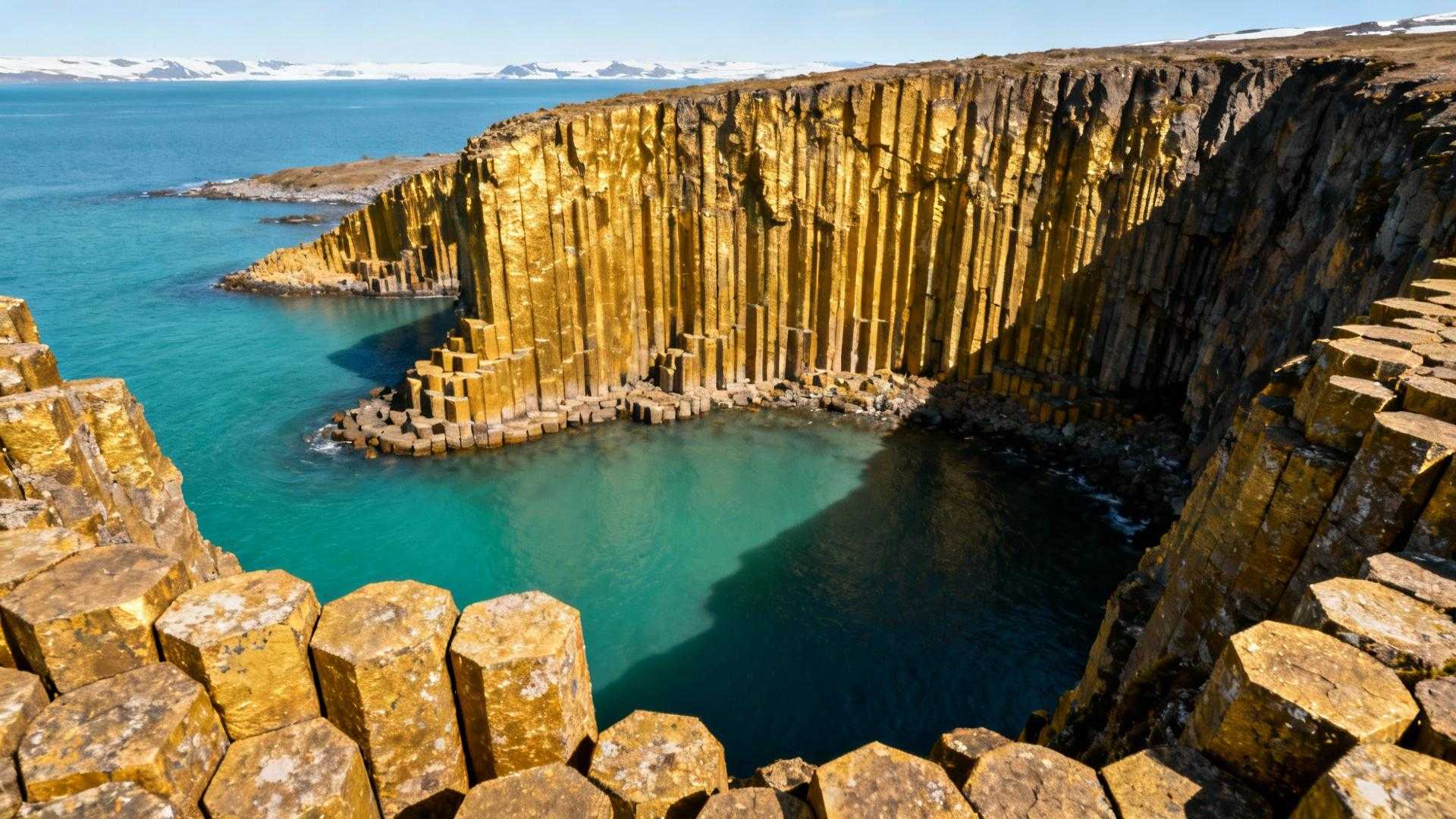 While Nome charges $200 for coastal tours this 59-foot seacliff costs $0 to explore