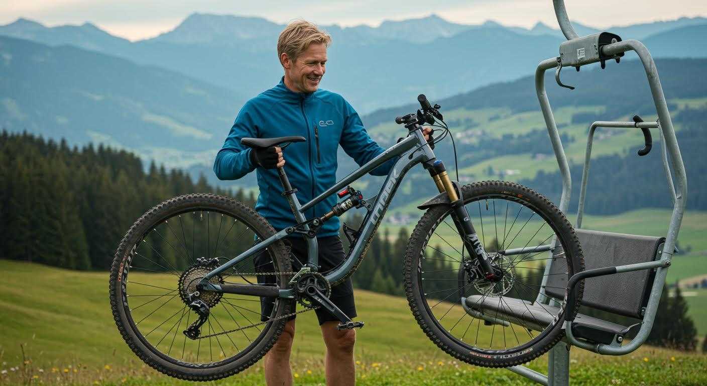 This 36-mile Dolomites loop uses 14 chairlifts to cut 89% of climbing for 