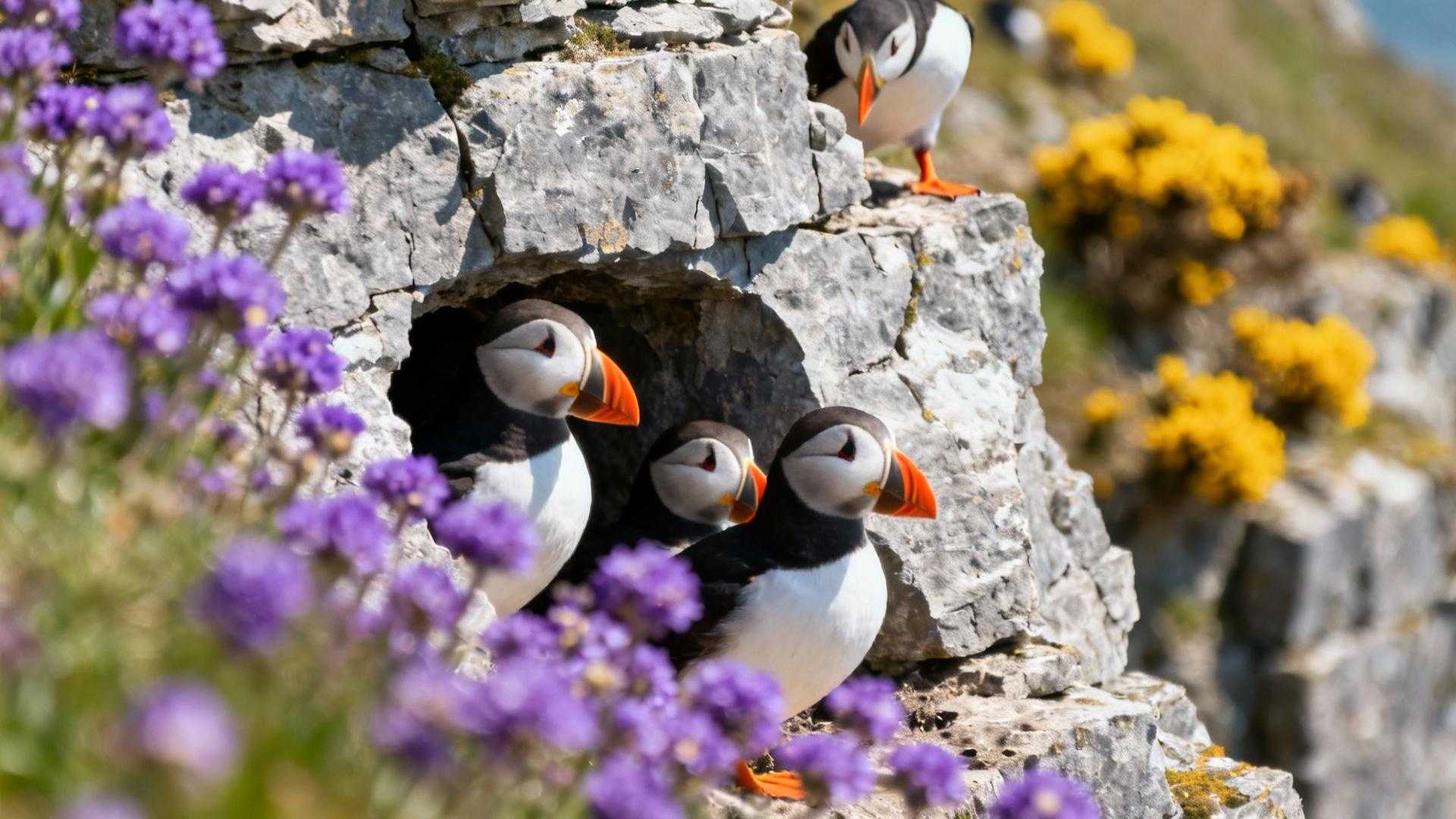 This Irish island hosts 10,000 puffins but fewer than 5,000 tourists yearly
