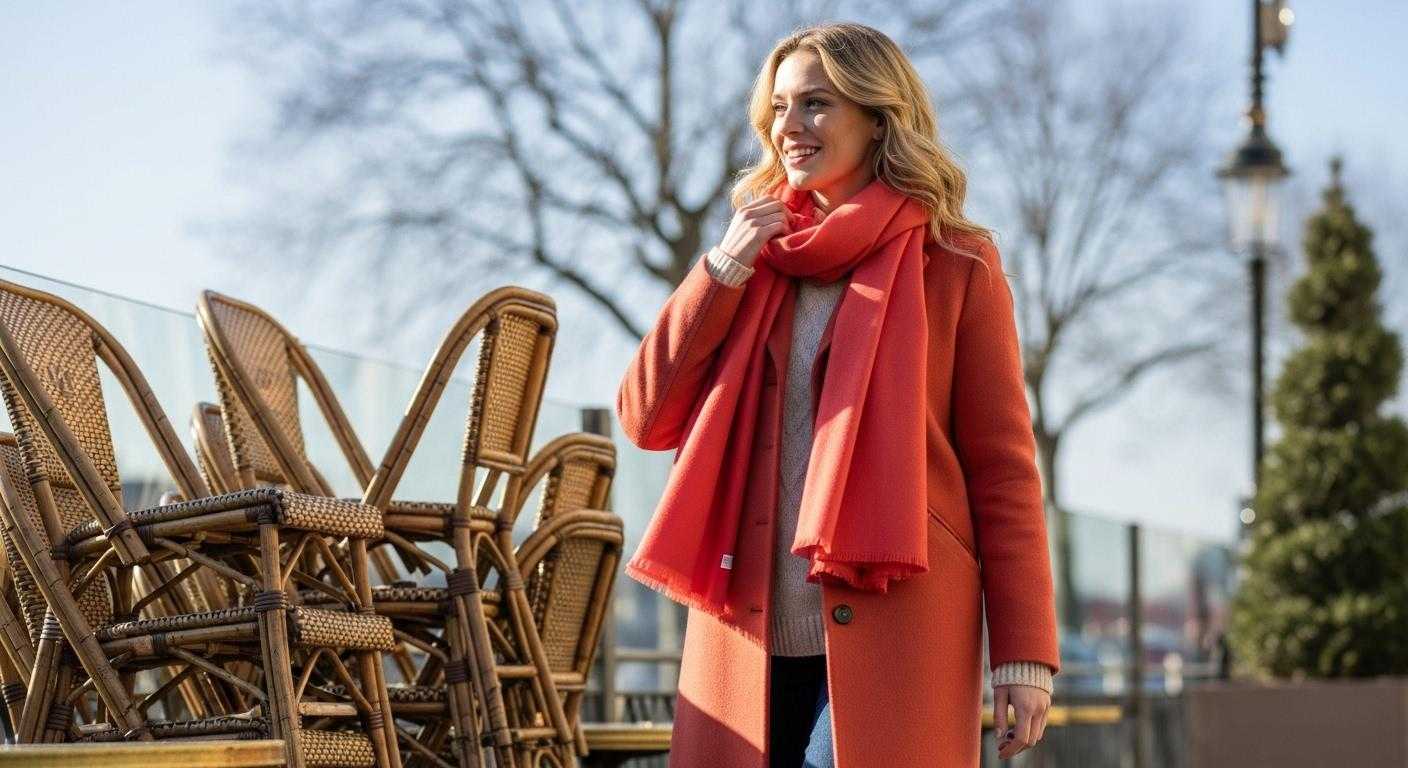 This 8 cashmere layer traps 34% more warmth than synthetic coats