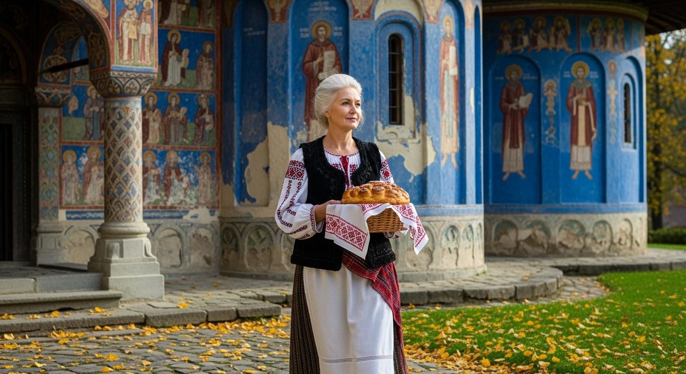 This Romanian village has 8,200 residents guarding painted monasteries fewer tourists see than Bran Castle