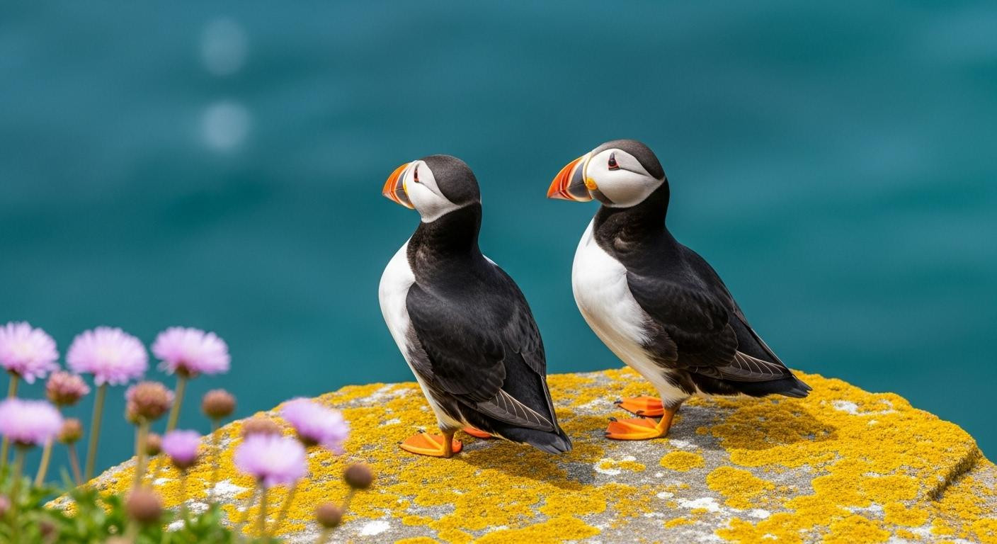This Irish island's 1,000 puffin pairs cost half what Wales charges