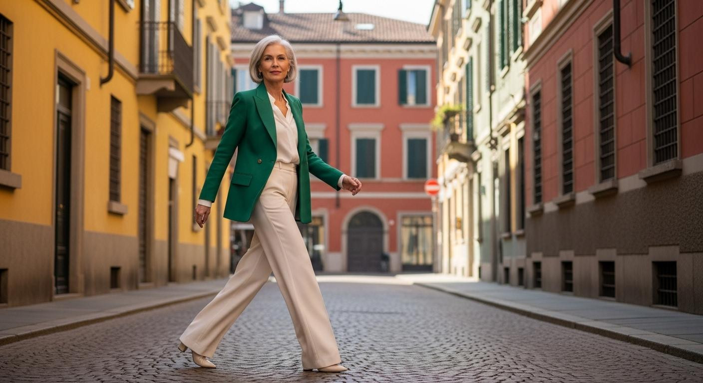 At 67, she quit trend-chasing: 7 street style codes that changed everything