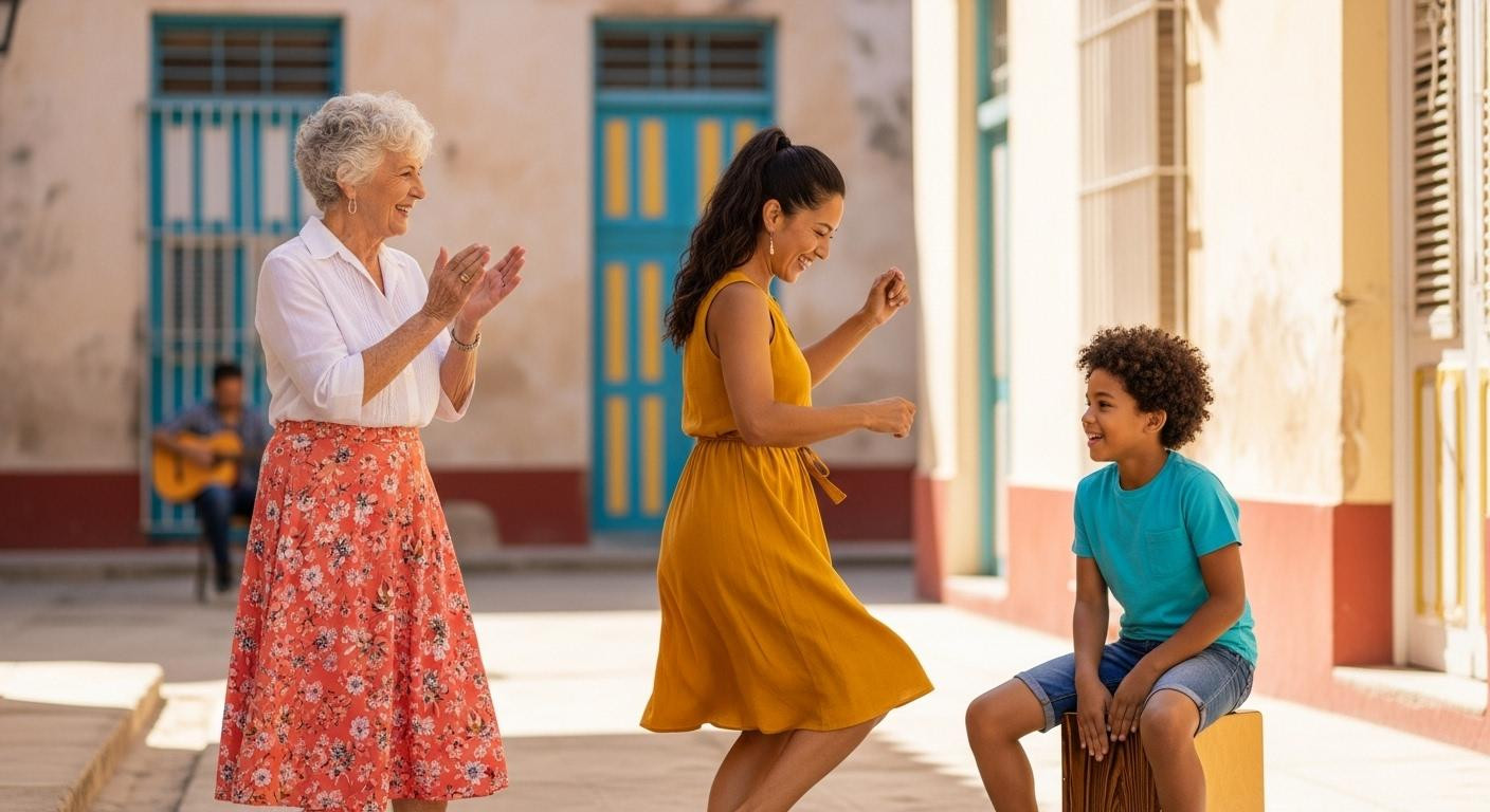 This Cuban neighborhood's free rumba gatherings start at 9 PM while tourists pay $150 elsewhere