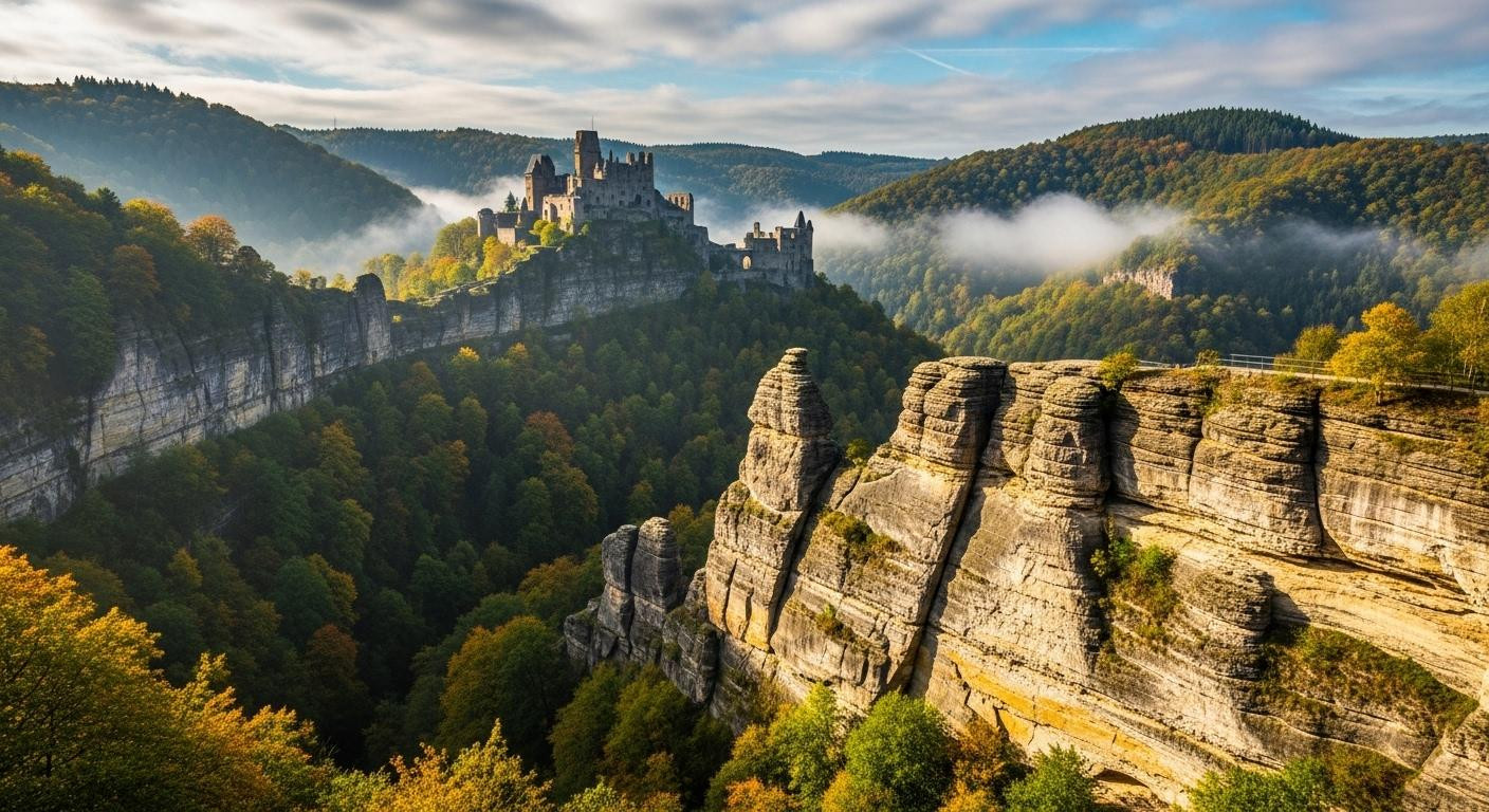 This Luxembourg valley costs half what Switzerland charges for 7 medieval castles