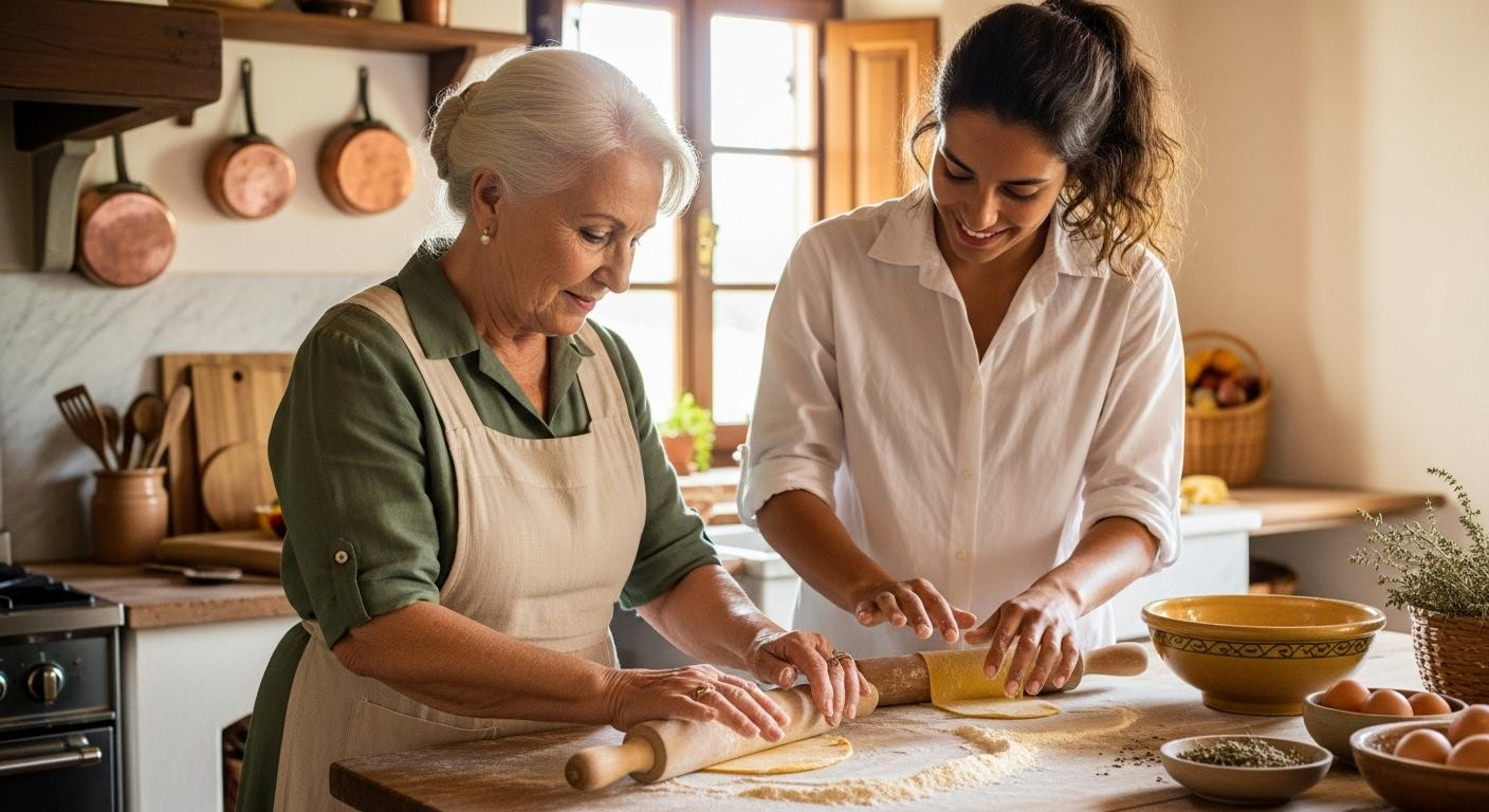I learned to make pasta in a 74-year-old nonna's Tuscan kitchen – it changed how I cook