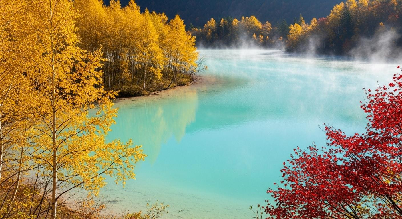 Hokkaido's October foliage peaks 6 weeks before Kyoto at half the cost