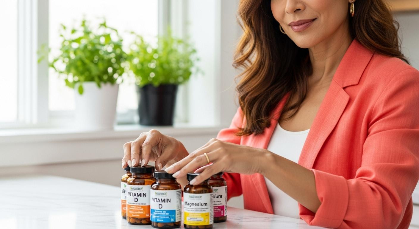 At 52, she cut hot flashes 50% in 8 weeks with this vitamin D combo