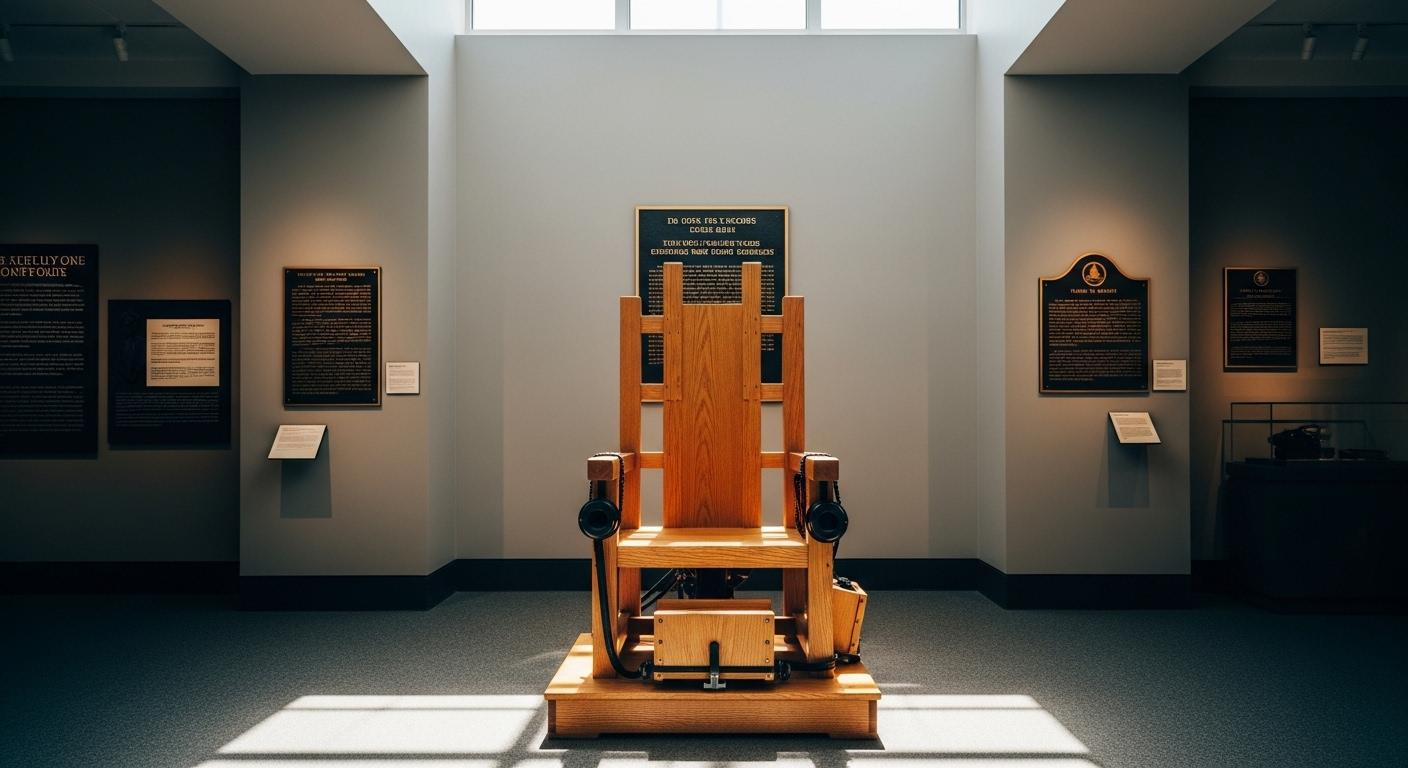 This $8 Texas museum displays the electric chair that executed 361 prisoners