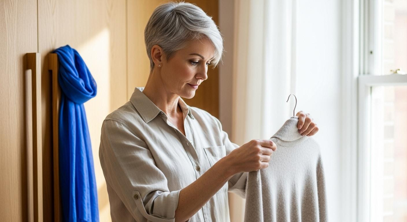 Neither fast fashion nor closet purge: 5 pieces women 50+ wear October to April