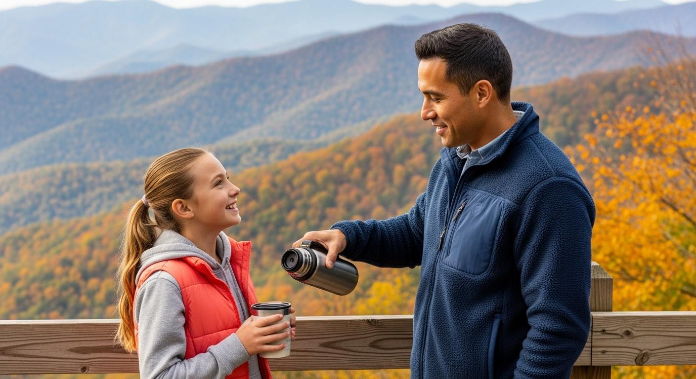 These 8 fall road trips cost half what resorts charge—here's why families love them