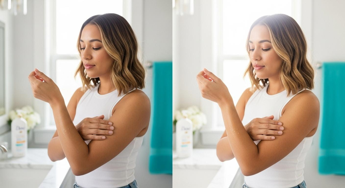 I used Dove body wash for 30 days: my skin has never felt this soft