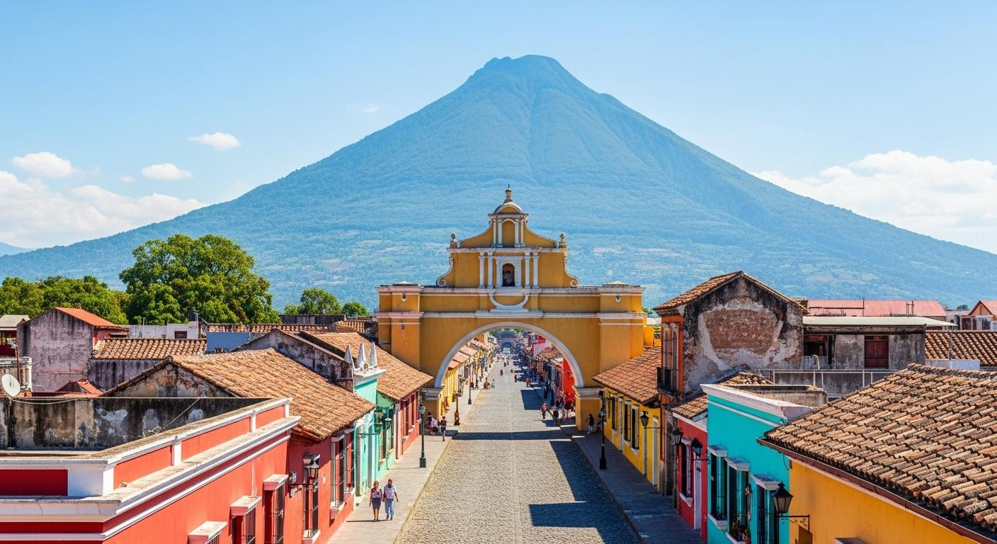 This 60,000-resident Guatemala town offers volcano hikes and colonial heritage for half what Peru charges