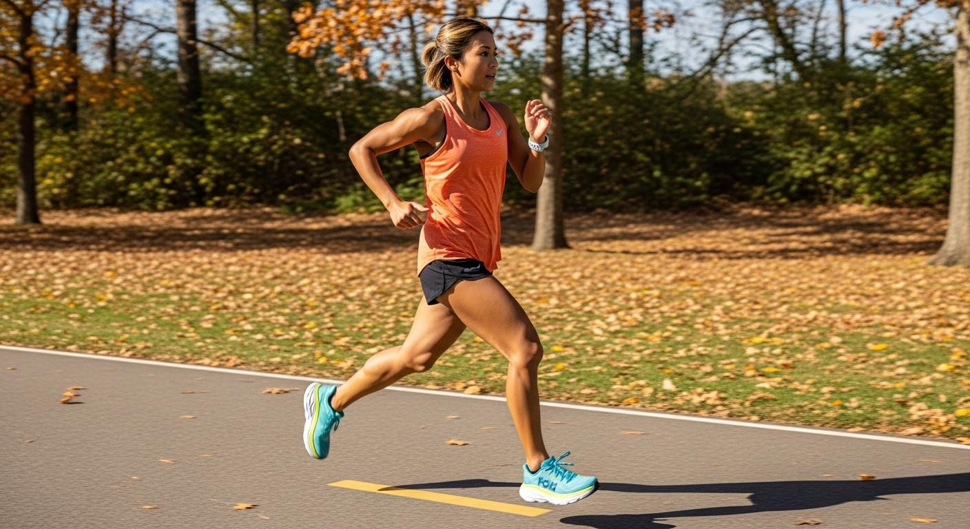 I ran my first 10K in HOKA Bondi 9 and finished 7 seconds faster than my goal