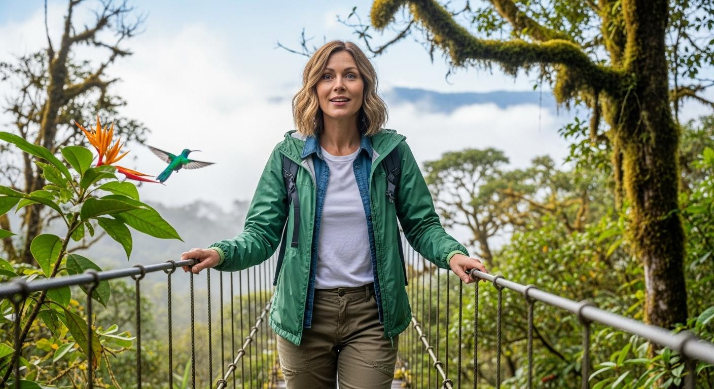 This 5,500-resident Costa Rican cloud forest heals visitors at  a day