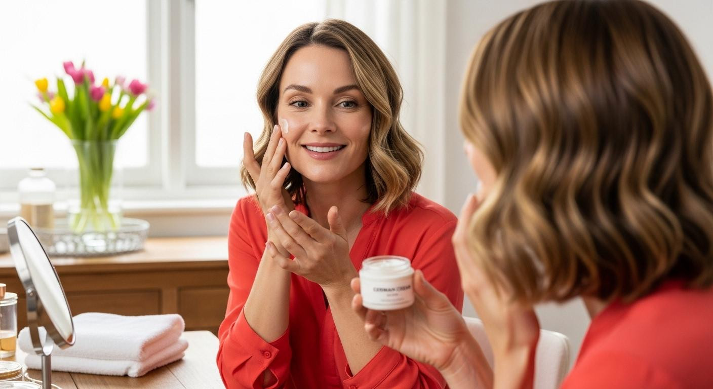 German cream's cold-extraction science reverses aging: dermatologists confirm