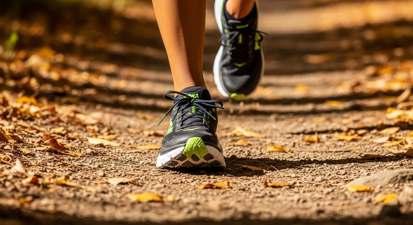 HOKA's curved sole cuts leg fatigue 18% – the biomechanics behind it