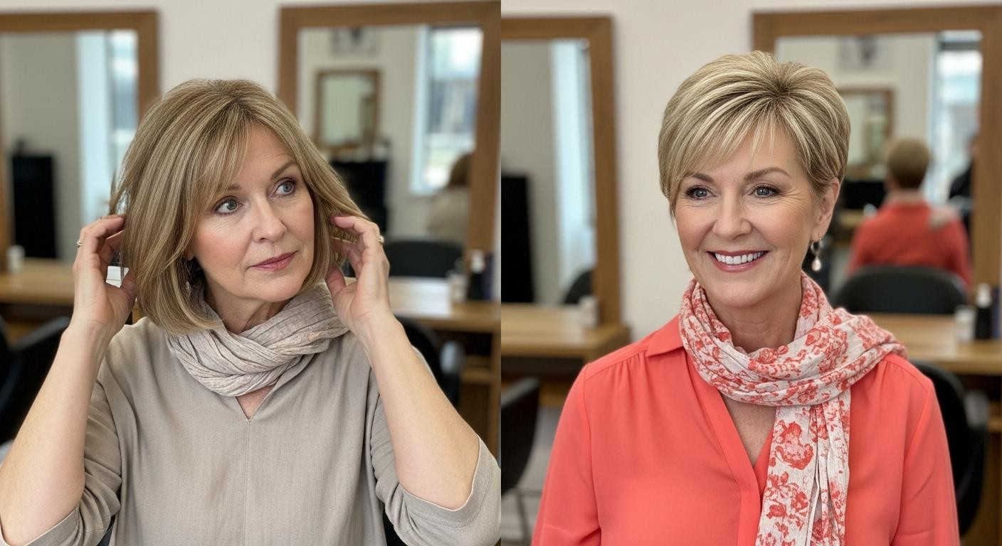 At 62, I tried 7 short hairstyles—this one made strangers guess 52