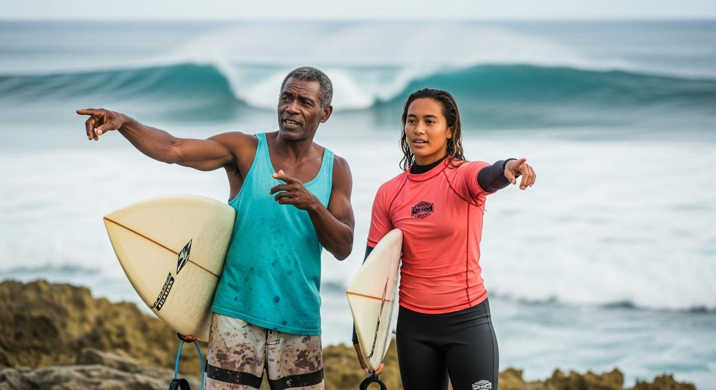 Surf Jamaica's post-storm waves with local watermen who read hurricane swells