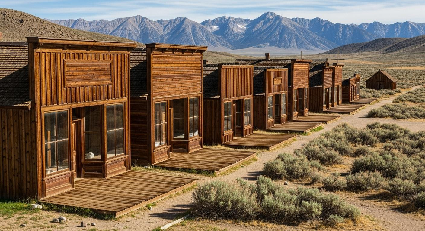 This ghost town 13 miles from Highway 395 sees 200,000 visitors while Yosemite gets 4 million