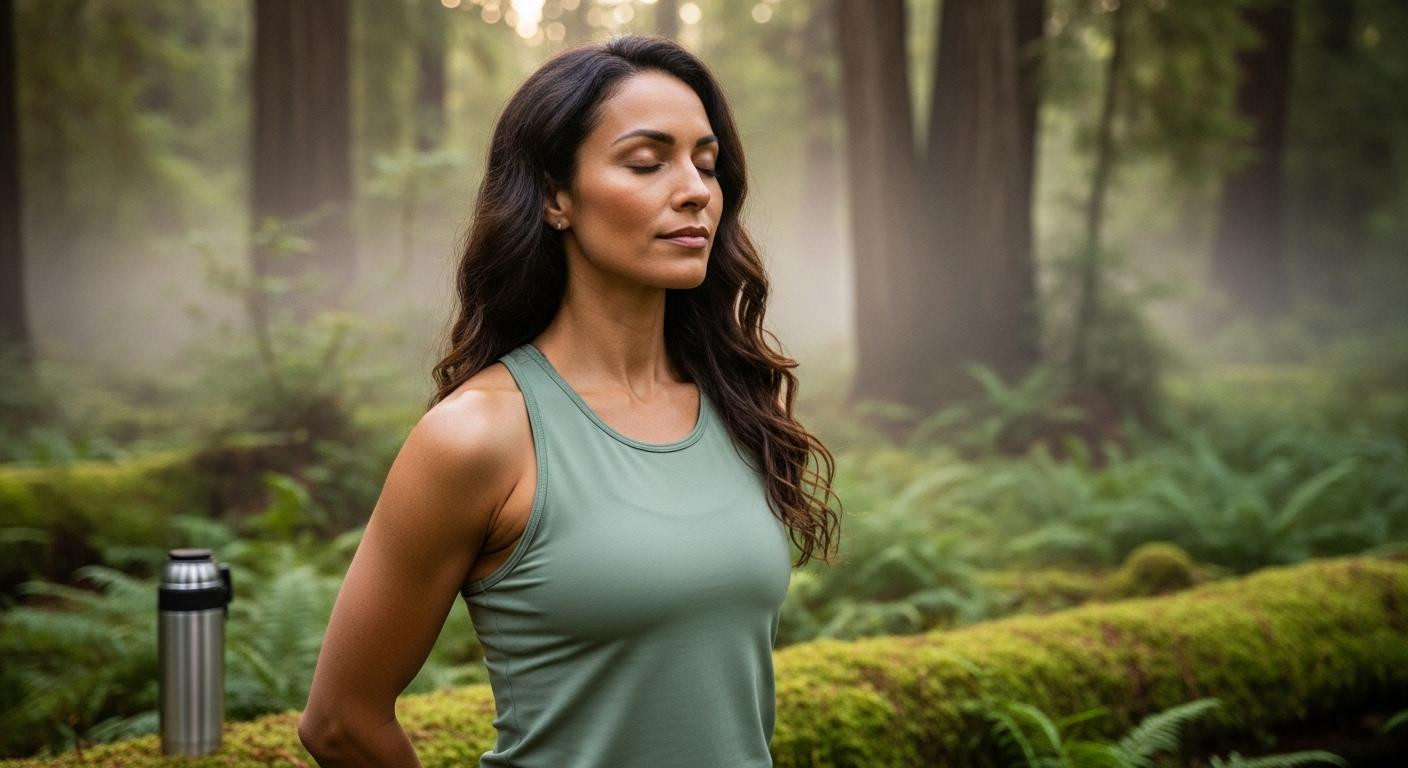 Forest bathing costs $20 versus $300 spa treatments yet delivers same cortisol drop