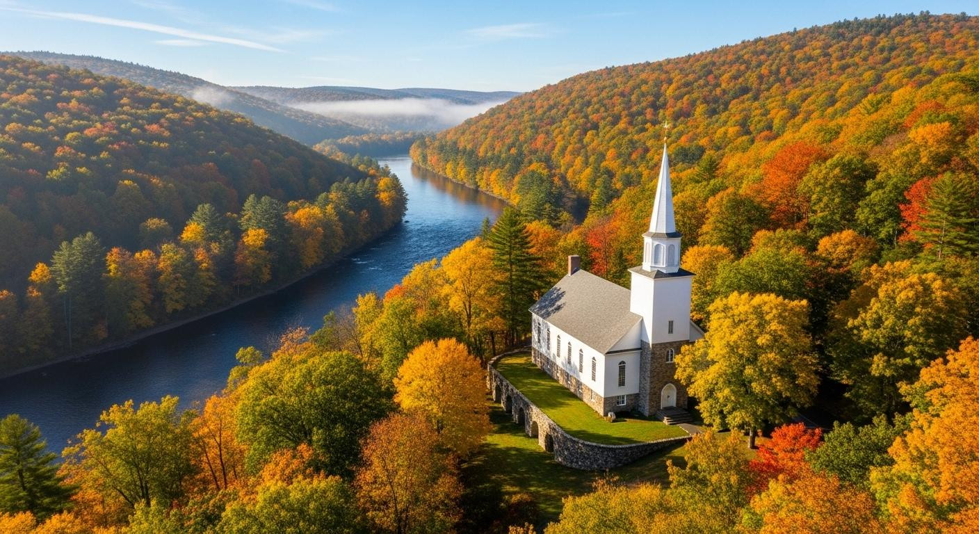 This 261-soul Vermont village costs $220 less than Stowe per night