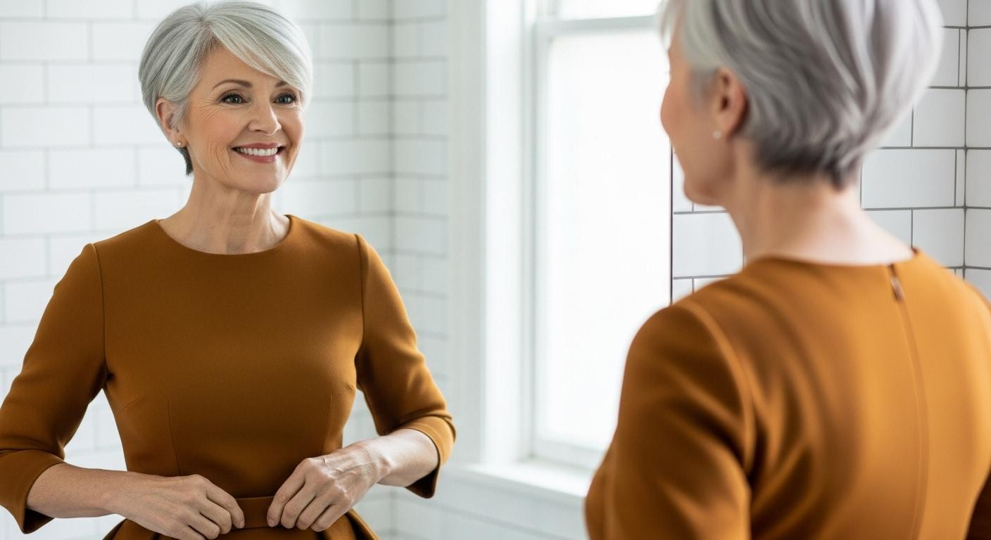 At 60, this counter-intuitive styling trick made my waist look 2 inches smaller