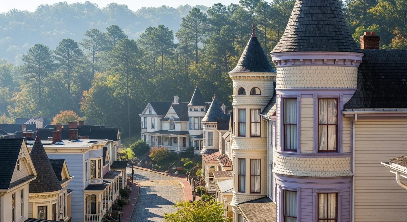 This Arkansas town of 2,060 quietly protects 146 years of Victorian time