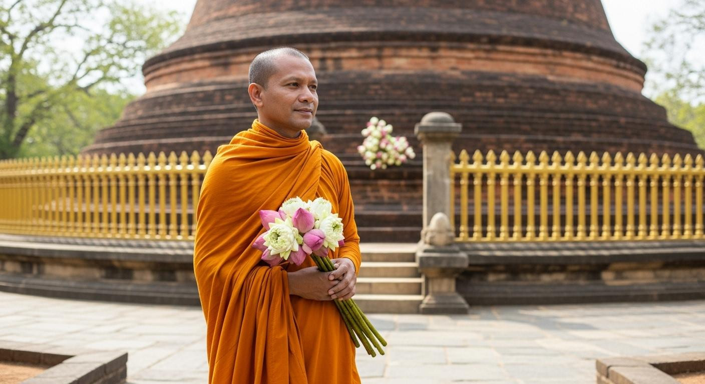 This 2,300-year-old Sri Lankan city where monks still chant at 4:30 AM costs half what Angkor Wat does