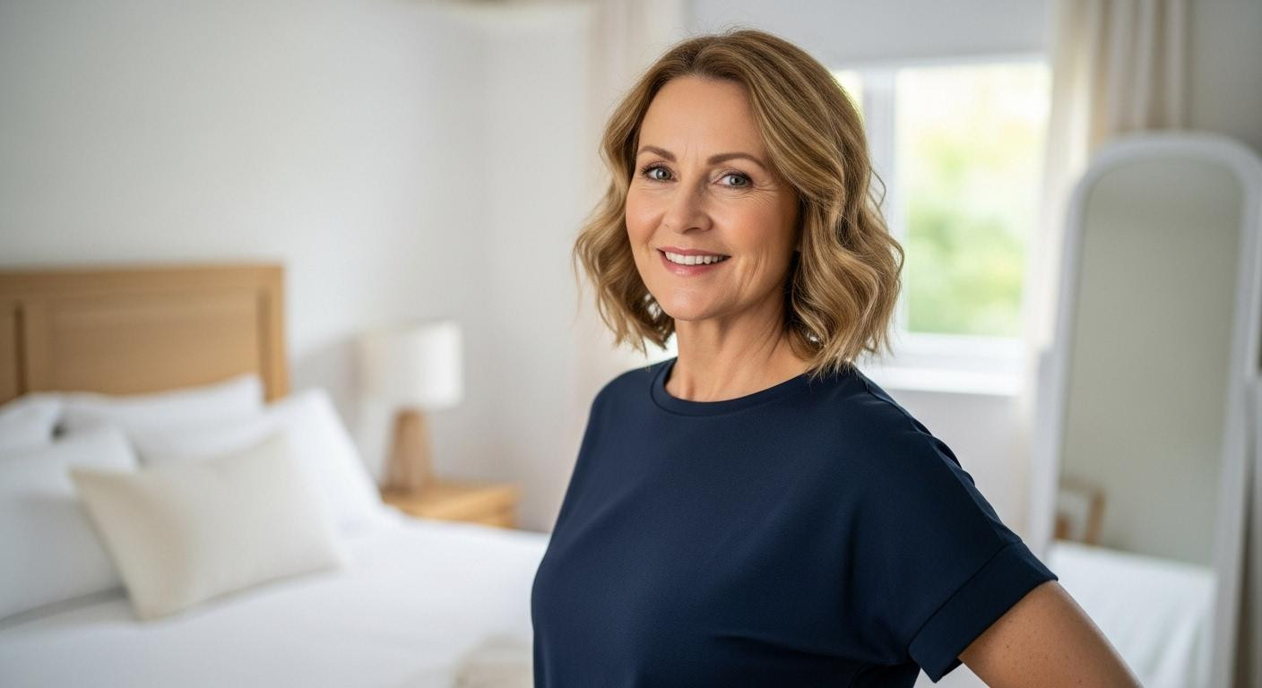 At 55, this 30-second posture trick made my belly look 2 inches smaller