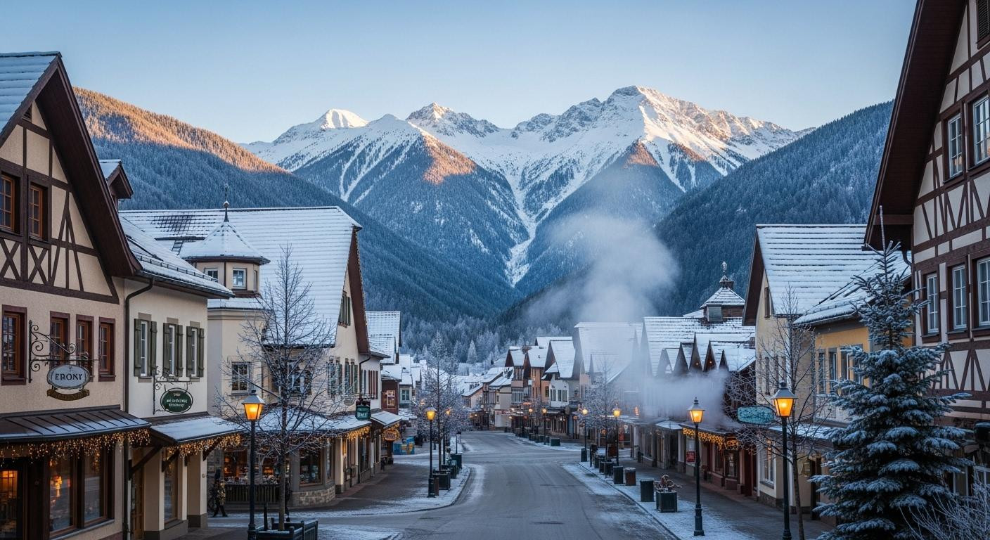 This 2,000-soul Washington town lights 500,000 bulbs each November while locals guard the quiet weeks before crowds arrive