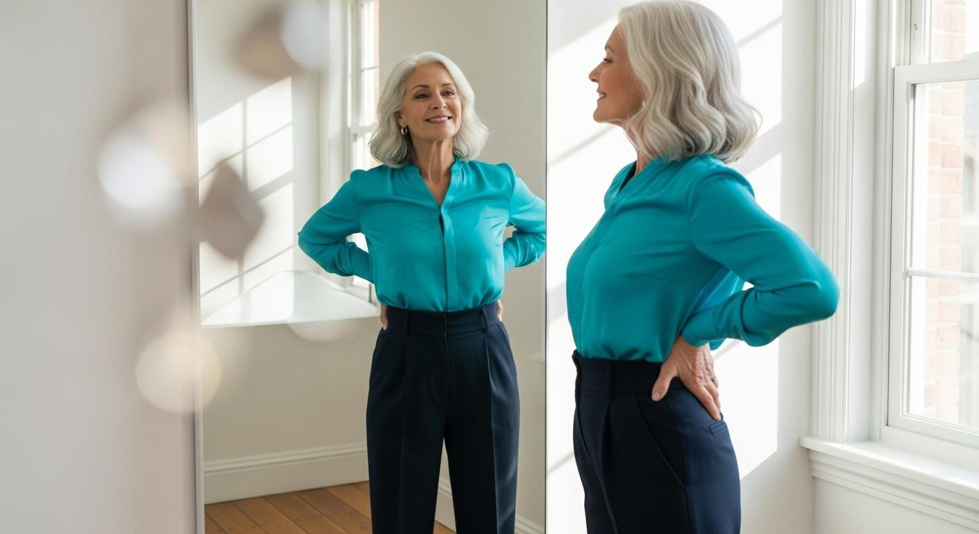 Picture yourself 3 inches taller in 3 seconds: this posture shift works at 65